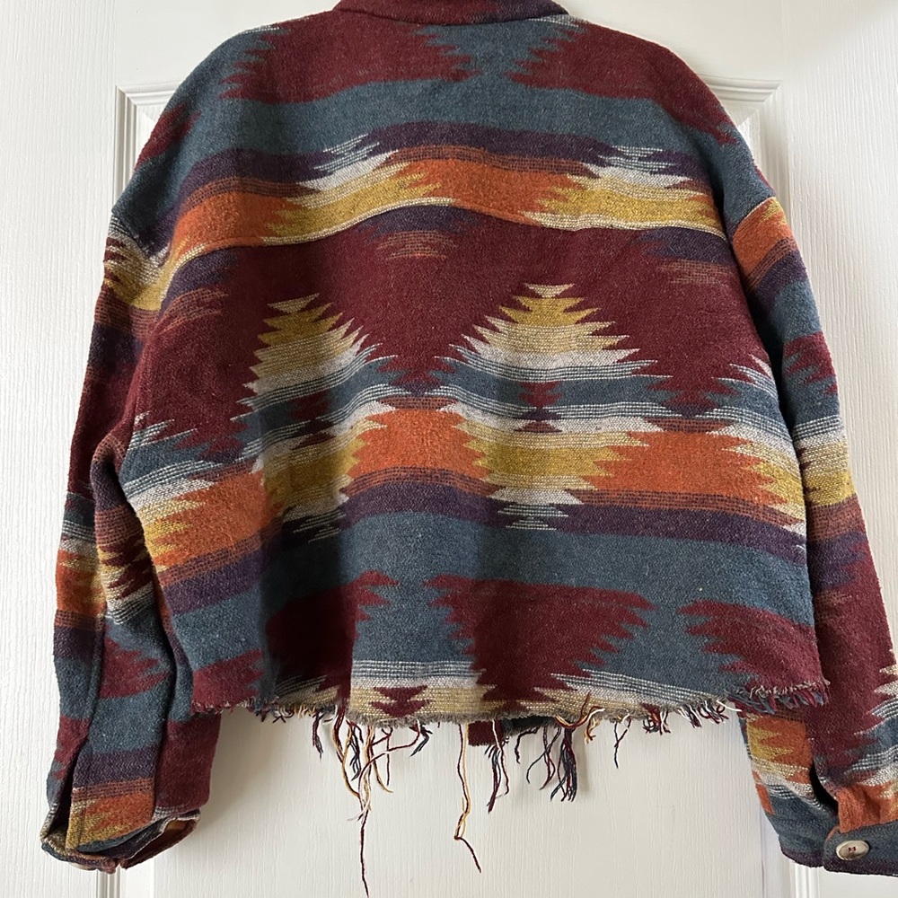 Arula Aztec print Jacket - Picture 3 of 4